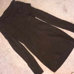 Brown Sweater Dress
